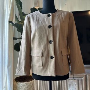 Calvin Klein - tan blazer size 8